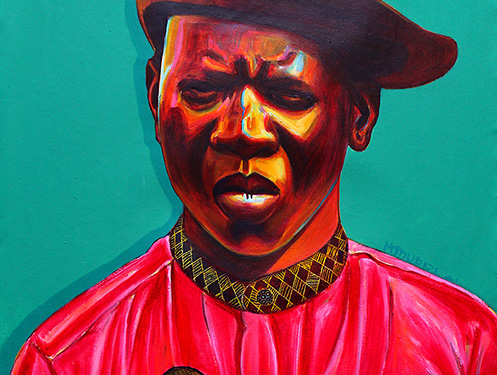 Portrait of Len Taunyane
